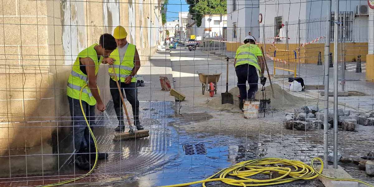 Continúa avanzando la construcción del Itinerario Amable para conectar el casco bodeguero con el centro