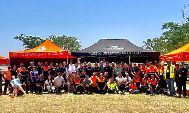 Miembros de la Agrupación de Protección Civil de El Puerto se forman en la búsqueda de desaparecidos