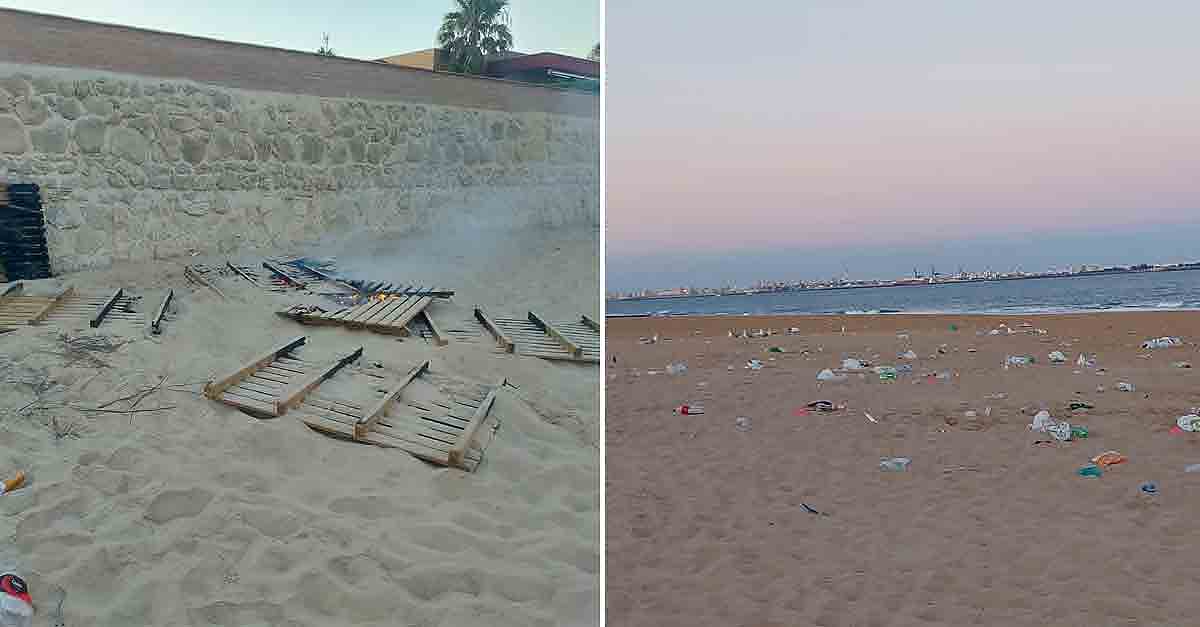 Unión Portuense denuncia la falta de control policía durante la Noche de San Juan