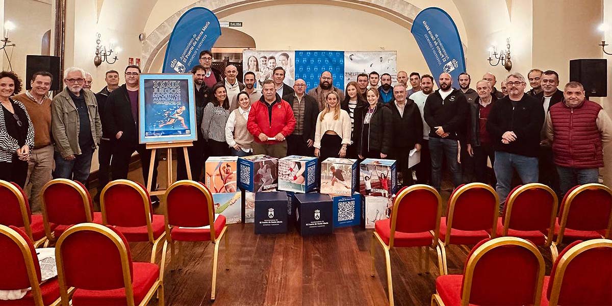 La 39 edición de los Juegos Deportivos Municipales de El Puerto arranca motores con la participación de 33 colegios y clubes