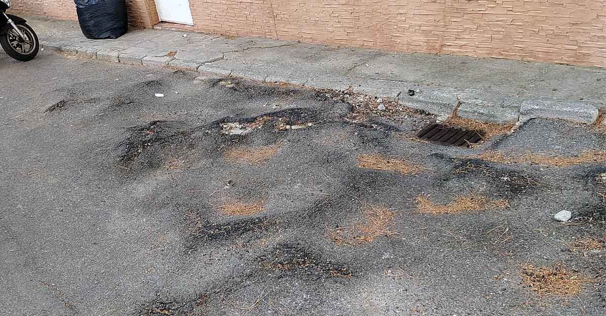 Vox El Puerto denuncia el estado de las calles de El Manantial
