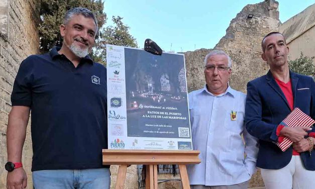 Visita a los Patios a la Luz de las Mariposa, el 19 de julio y el 17 de agosto