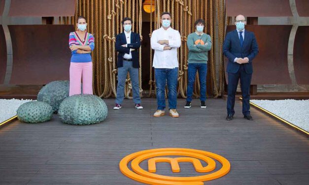 MasterChef Junior cocina uno de sus programas en El Puerto, en Aponiente