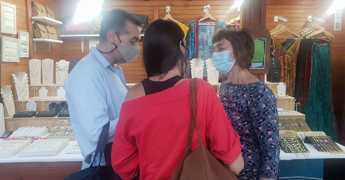 El Mercadillo del Parque Calderón permanecerá abierto hasta el 15 de septiembre