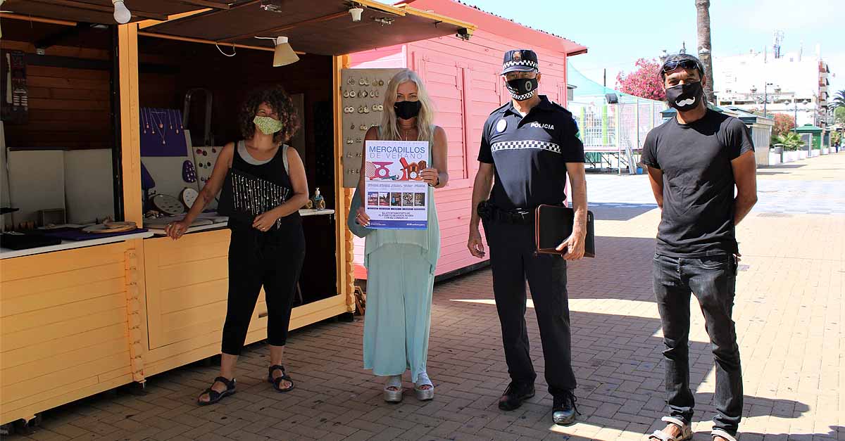 Los tres mercadillos de artesanía de verano se inauguran este viernes