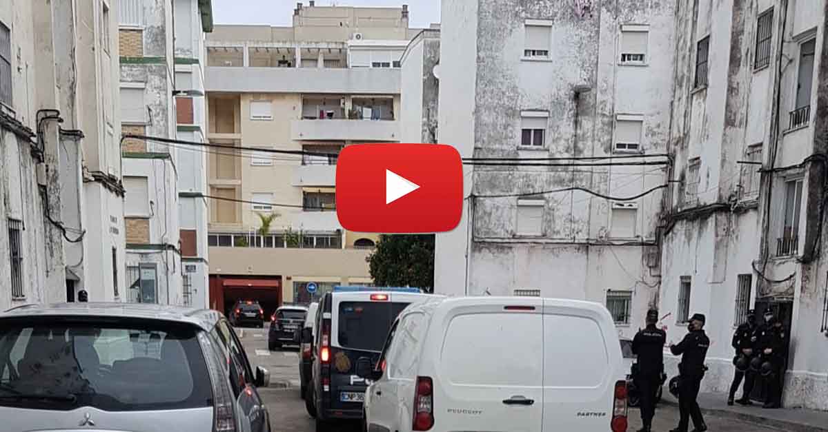 Operación en El Puerto contra el enganche ilegal de luz y agua en Los Milagros