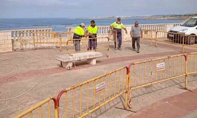 Comienzan los arreglos del mirador ubicado en la urbanización de Fuentebravía