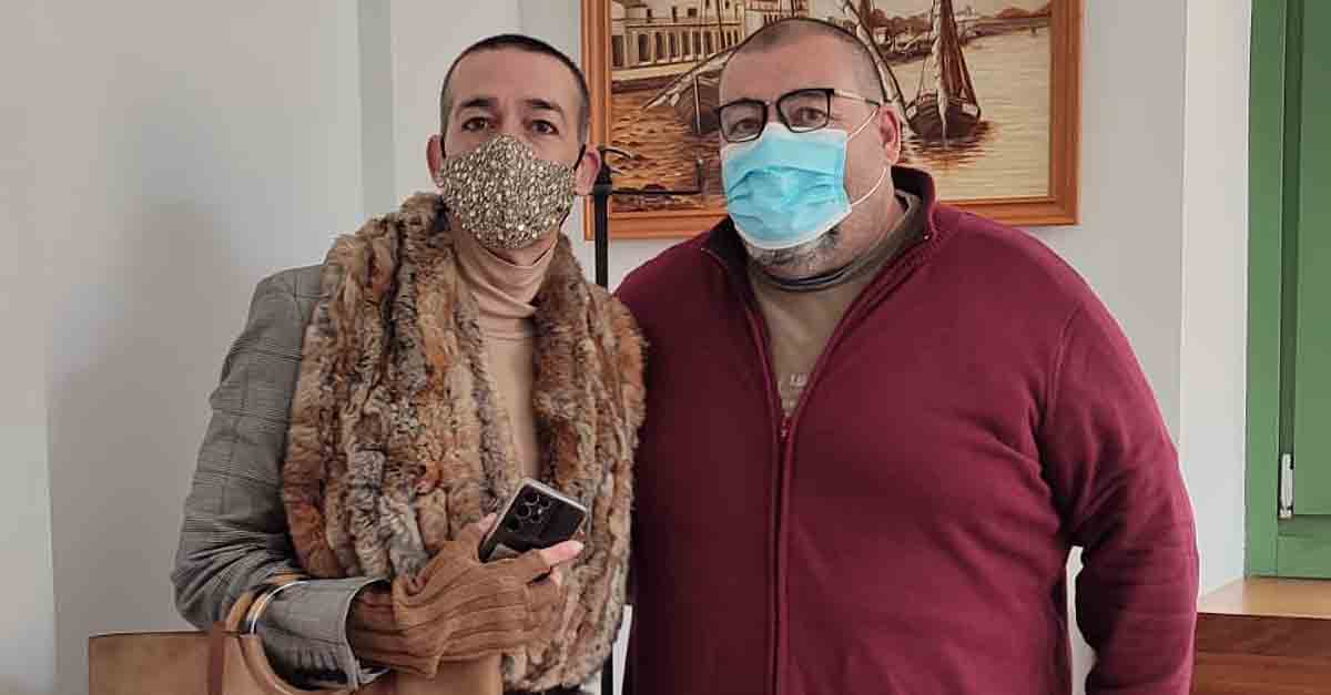 Calleja aborda con Juan Antonio Muñoz, "El Morta", su participación en el próximo Carnaval
