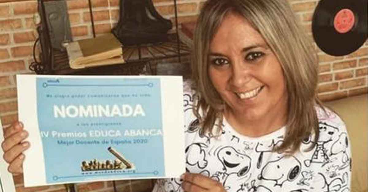 Ana González, segunda mejor maestra de Educación Infantil de España