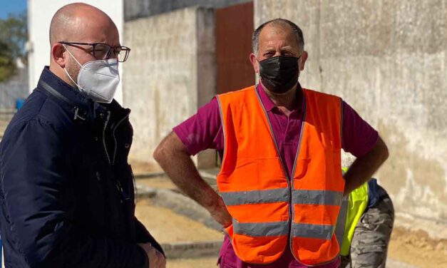En marcha las obras de mejora urbanística en el Poblado de Doña Blanca dentro del Profea
