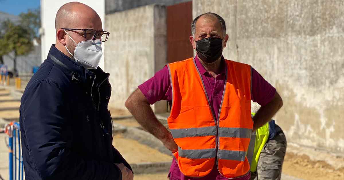 En marcha las obras de mejora urbanística en el Poblado de Doña Blanca dentro del Profea