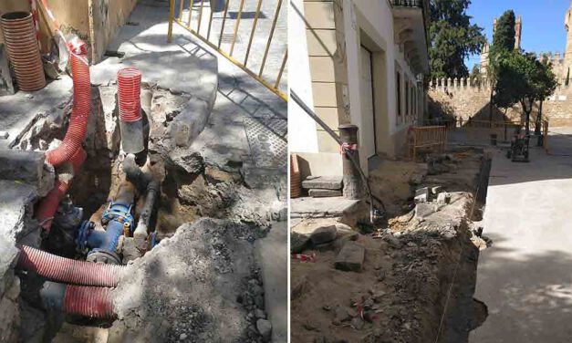 Apemsa lleva a cabo la segunda fase de las obras de abastecimiento en la calle Santo Domingo