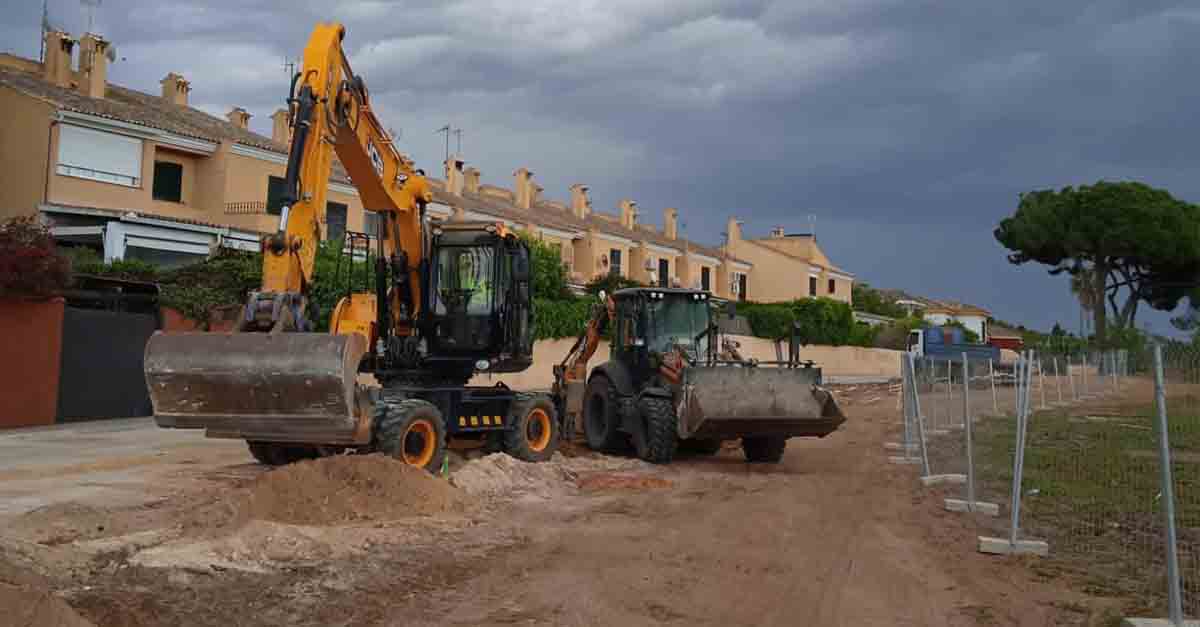 El Ayuntamiento inicia las obras de acceso a Cuatro Pinos