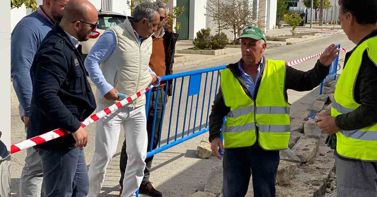 En marcha las obras de mejora urbanística y viaria del Poblado de Doña Blanca