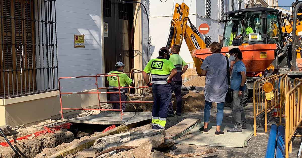 Las obras de Fernán Caballero avanzan a buen ritmo
