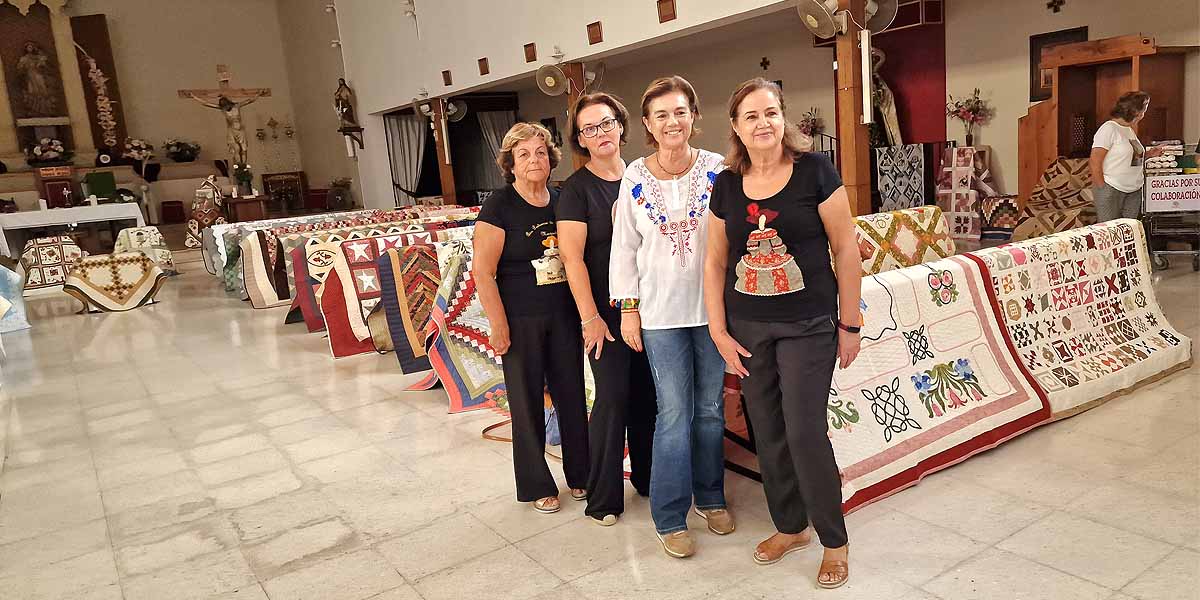 La Asociación Portuense de Patchwork “Menipatch” organiza una exposición en memoria de “Charo la Cordobesa”