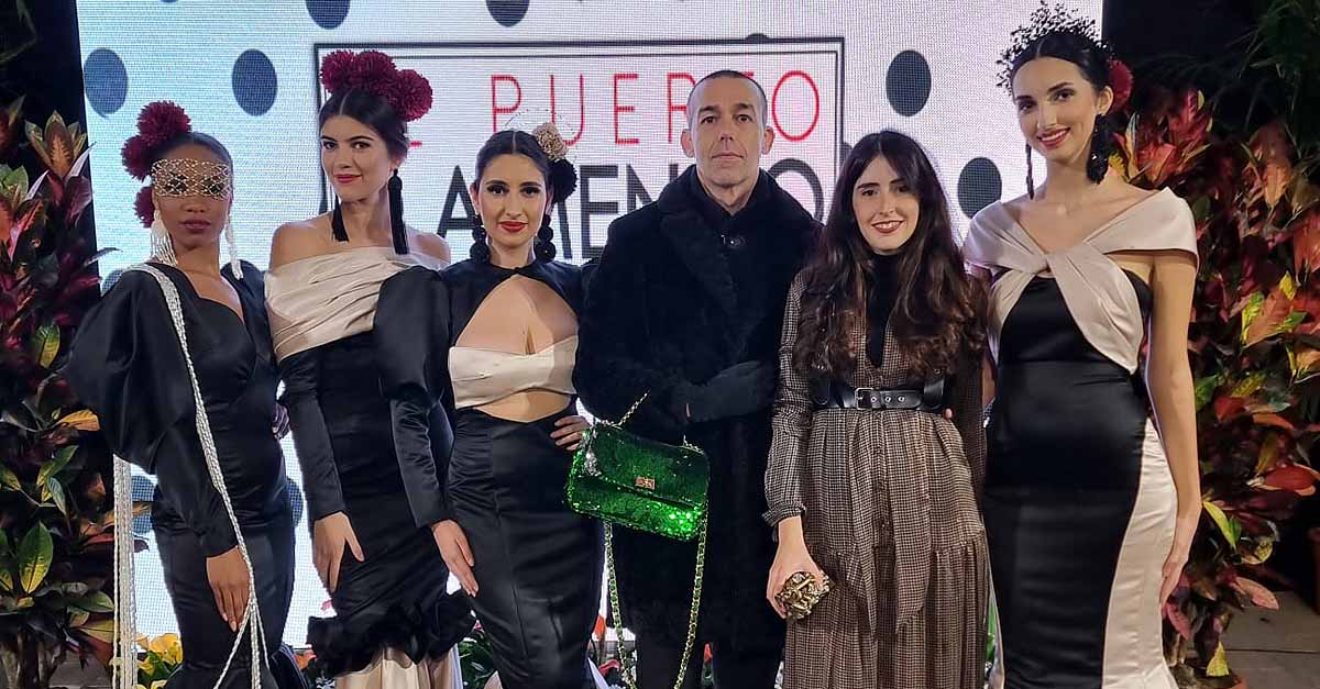 Gran éxito de "El Puerto flamenco" que llenó de moda flamenca el Monasterio de la Victoria este fin de semana