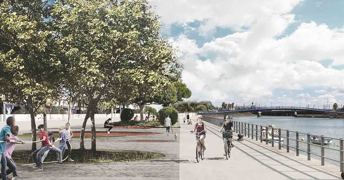 A licitación la contratación de las obras del Paseo Fluvial de El Puerto