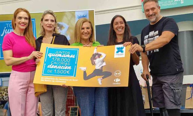El Paseo acoge el acto de clausura de las jornadas de deporte solidario