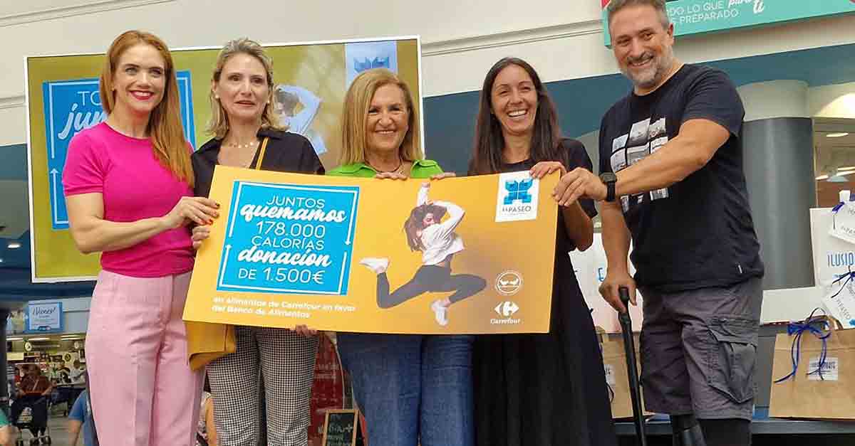 El Paseo acoge el acto de clausura de las jornadas de deporte solidario