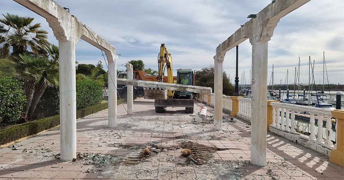 Comienza la reparación integral del Paseo José Luis Tejada