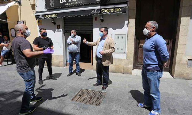 Curro Martínez apuesta por la peatonalización de calles en el centro de El Puerto