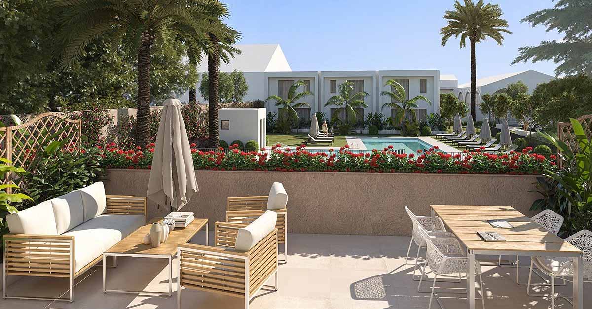 Primera piedra de la construcción de “Los Jardines de Albareda”, que recupera el Palacio de Winthuyssen