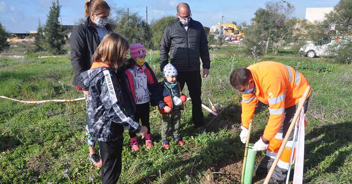 Plantados 500 nuevos árboles en el Parque Guadalete, que suma ya 8.500 ejemplares