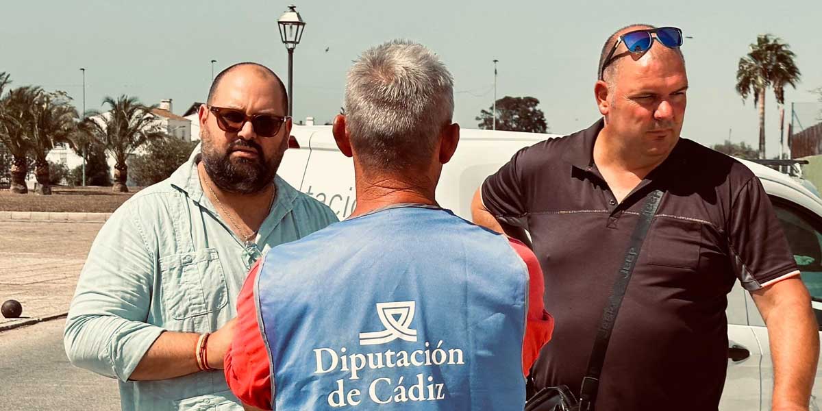 Continúan las obras de mejora urbanística en el Poblado de Doña Blanca con cargo al Plan PFEA