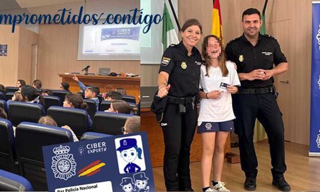 La Policía Nacional imparte formación digital dentro del Plan Director a alumnado del Colegio San Luis Gonzaga