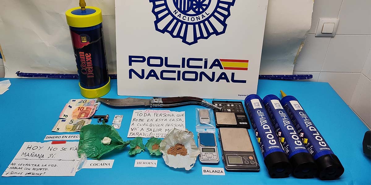 La Policía Nacional desmantela un punto de venta de droga en El Puerto de Santa María