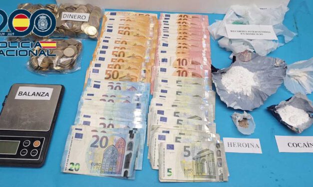 La Policía Nacional desmantela un punto de venta de droga en El Puerto