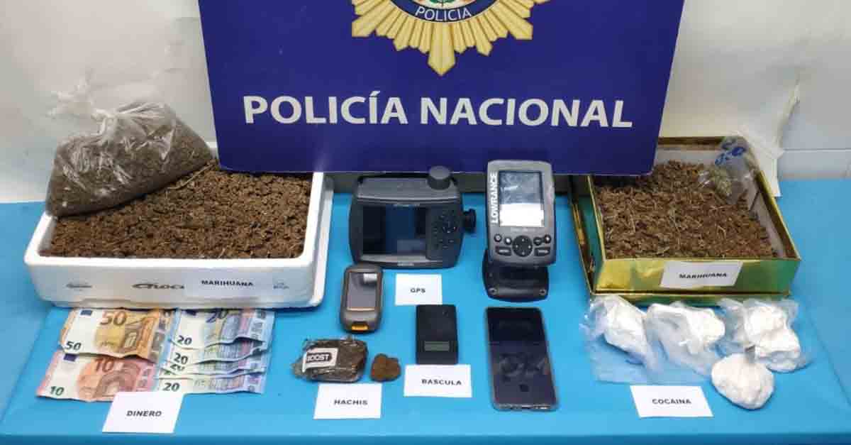 Desmantelado un punto de venta de droga en el centro de El Puerto