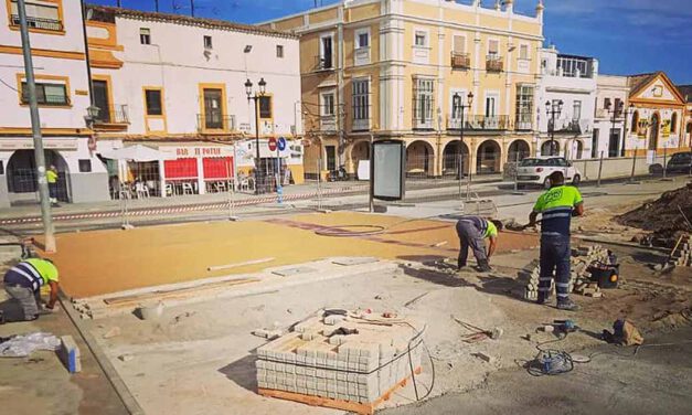 Las obras de la cubierta de Pozos Dulces se encuentran ya al 60% para su finalización