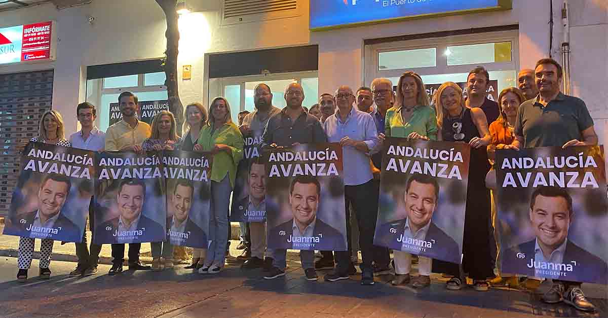 El PP de El Puerto inicia la campaña electoral para el 19J
