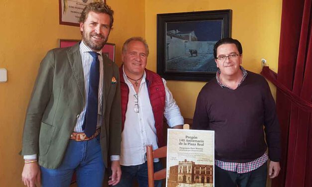 Paco Moreno pregonará el 140 aniversario de la Plaza de Toros