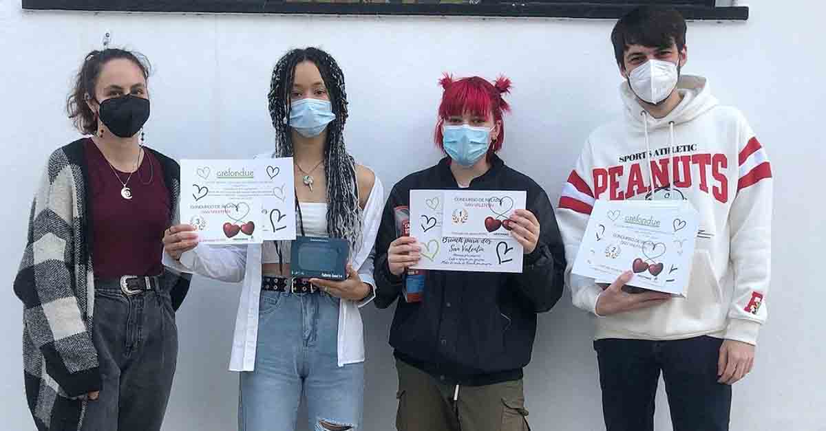 Entregados los premios del concurso de "Microrrelatos de San Valentín"