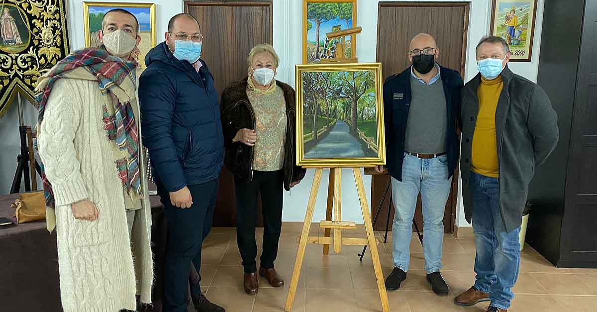 Presentado el cartel anunciador de la XXX Fiesta de San Antón, obra de Javier Pérez