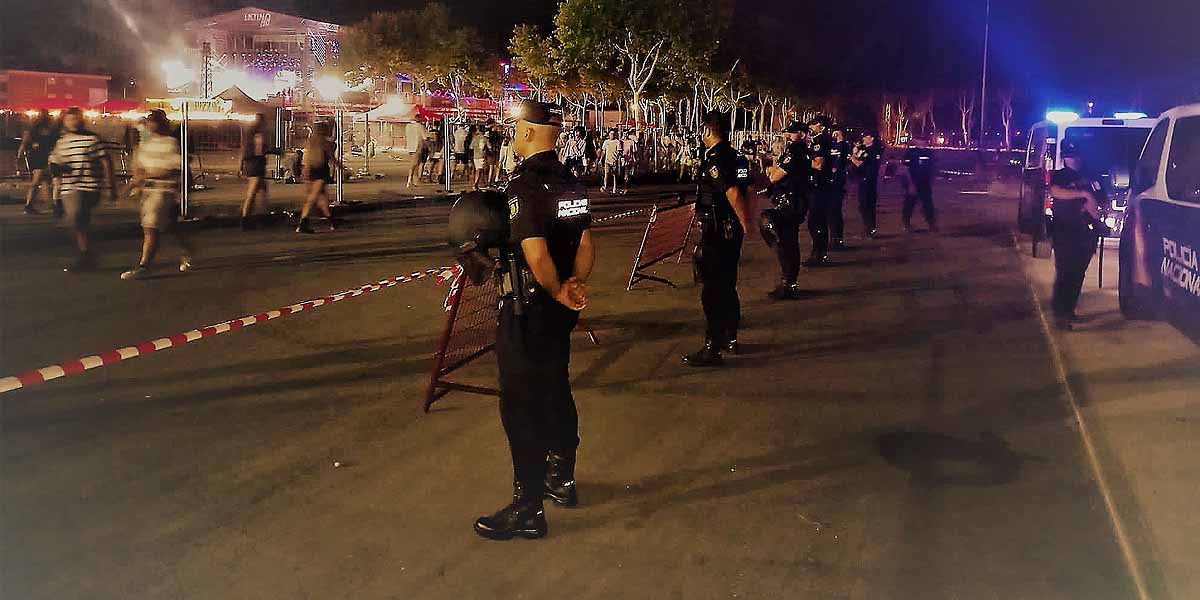 La Policía Nacional detiene a once personas tras la celebración del festival Puro Latino