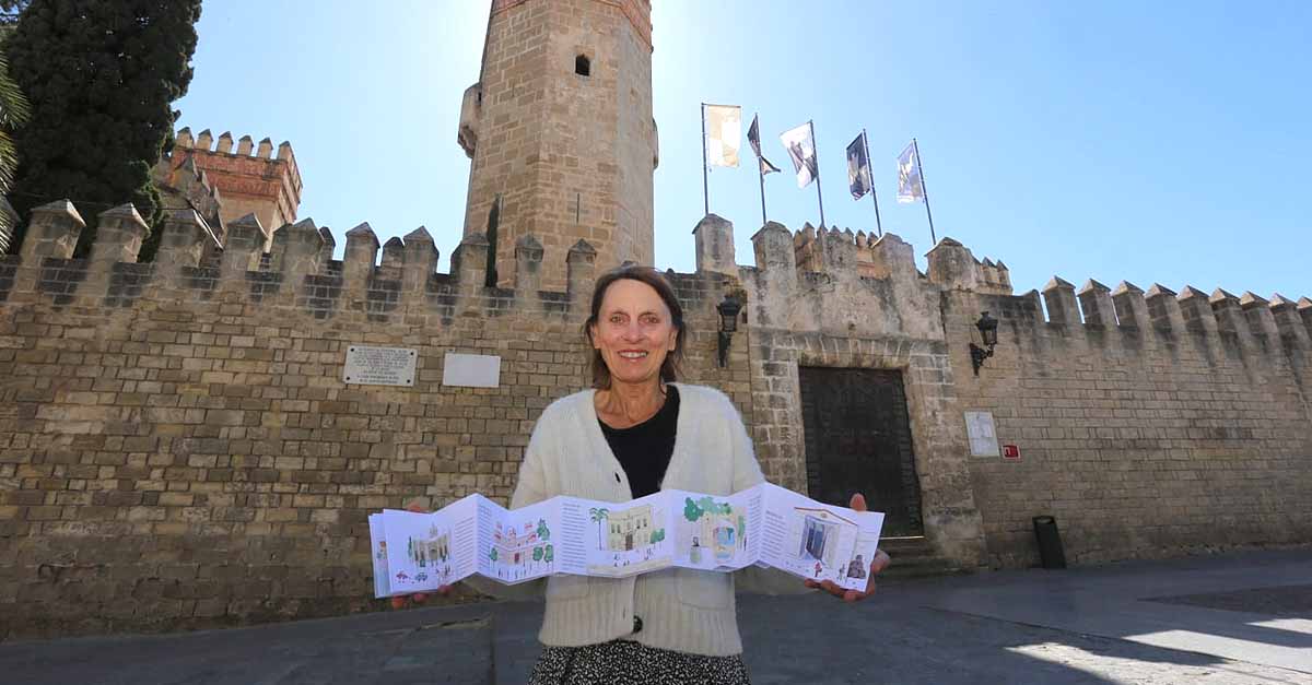 Un libro de ilustraciones y dibujos pop-up de Rosa María Auriol muestra parte de la historia de El Puerto