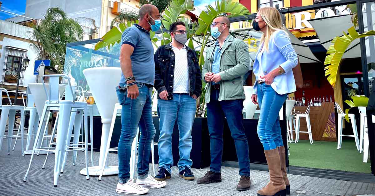 Beardo anuncia la inmediata reducción del 50% de las tasas a comerciantes y hosteleros