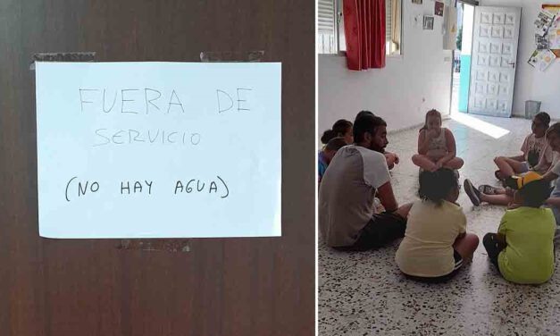 Sudamérica denuncia la falta de agua potable en el local social