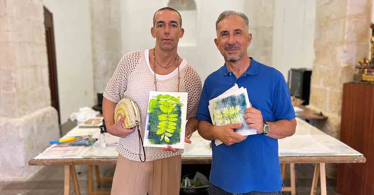 Finaliza el taller Ecoprint para estampaciones a partir de plantas naturales