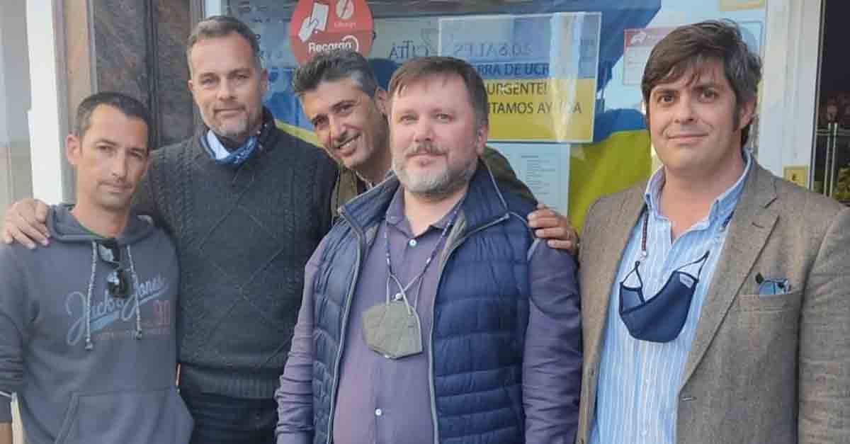 Una caravana solidaria portuense rescatará a 23 refugiados ucranianos en Polonia
