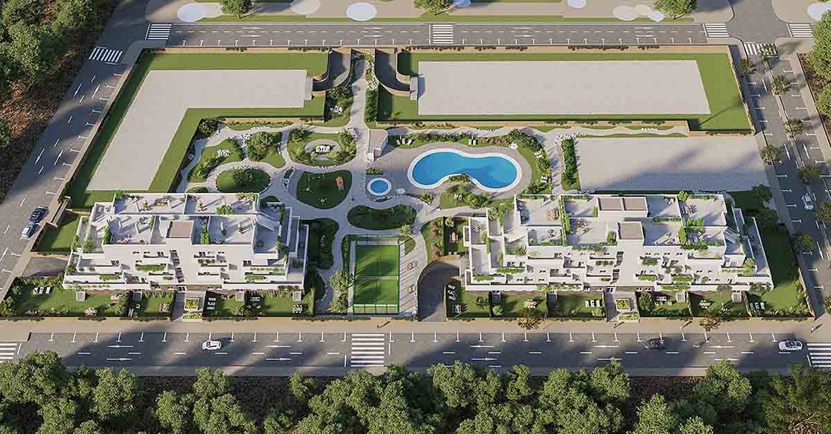 Concedida la licencia para la construcción de la primera promoción de Jardines de Poniente
