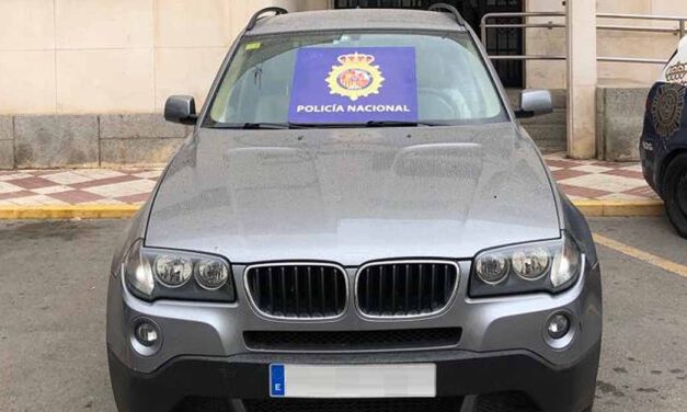 La Policía Nacional recupera un vehículo de alta gama valorado en más de 50.000 euros