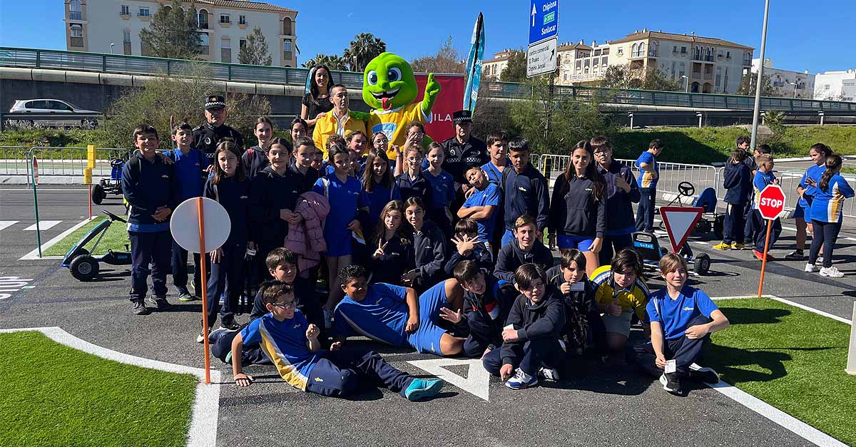 El Paseo pone a disposición de El Puerto un circuito permanente de educación vial para escolares