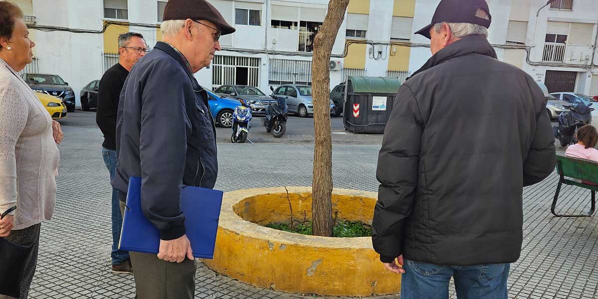 La Flave denuncia la "falta absoluta de mantenimiento" en la barriada de Las Nieves