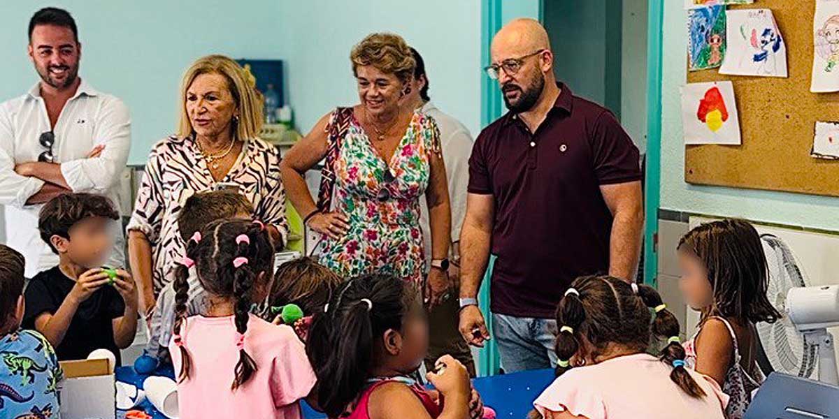 Germán Beardo visita la Escuela de Verano de El Puerto Corresponsable 2024