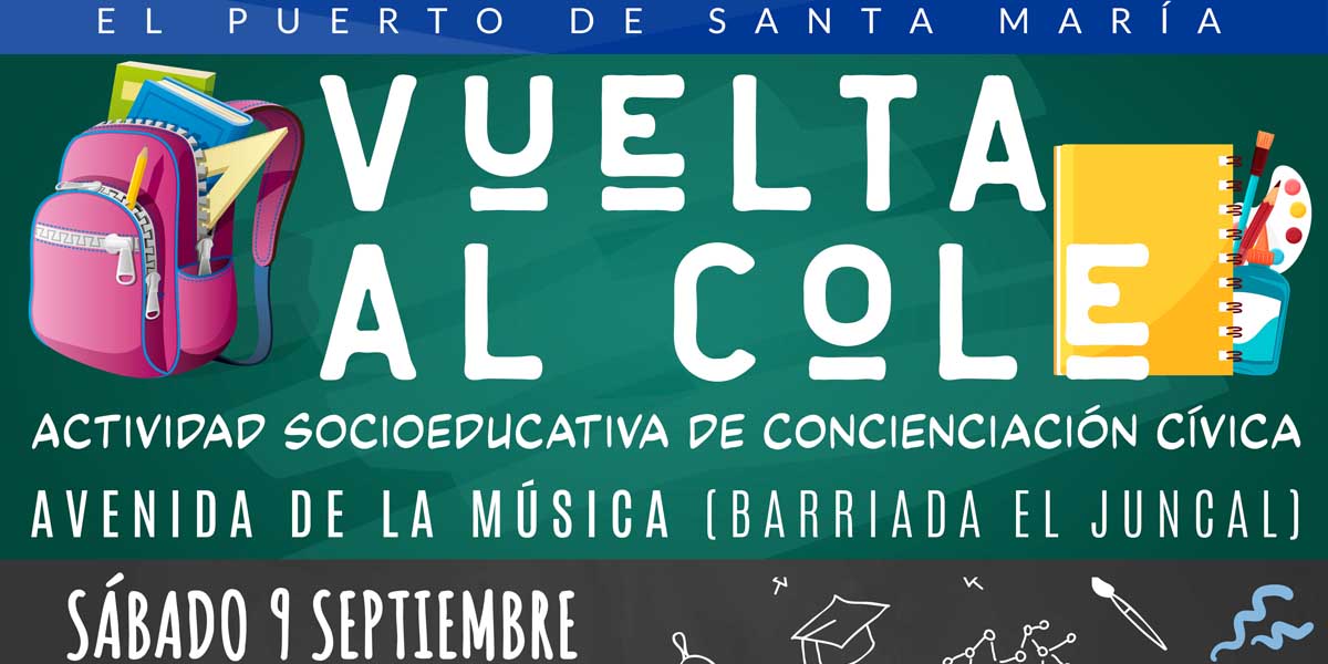 El Juncal acoge el sábado una actividad socioeducativa para despedir las vacaciones